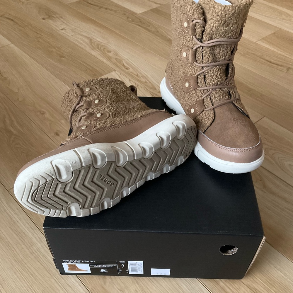 Same day shipping! NIB Sorel Explorer II Joan Cozy Size 9 - Picture 6 of 6